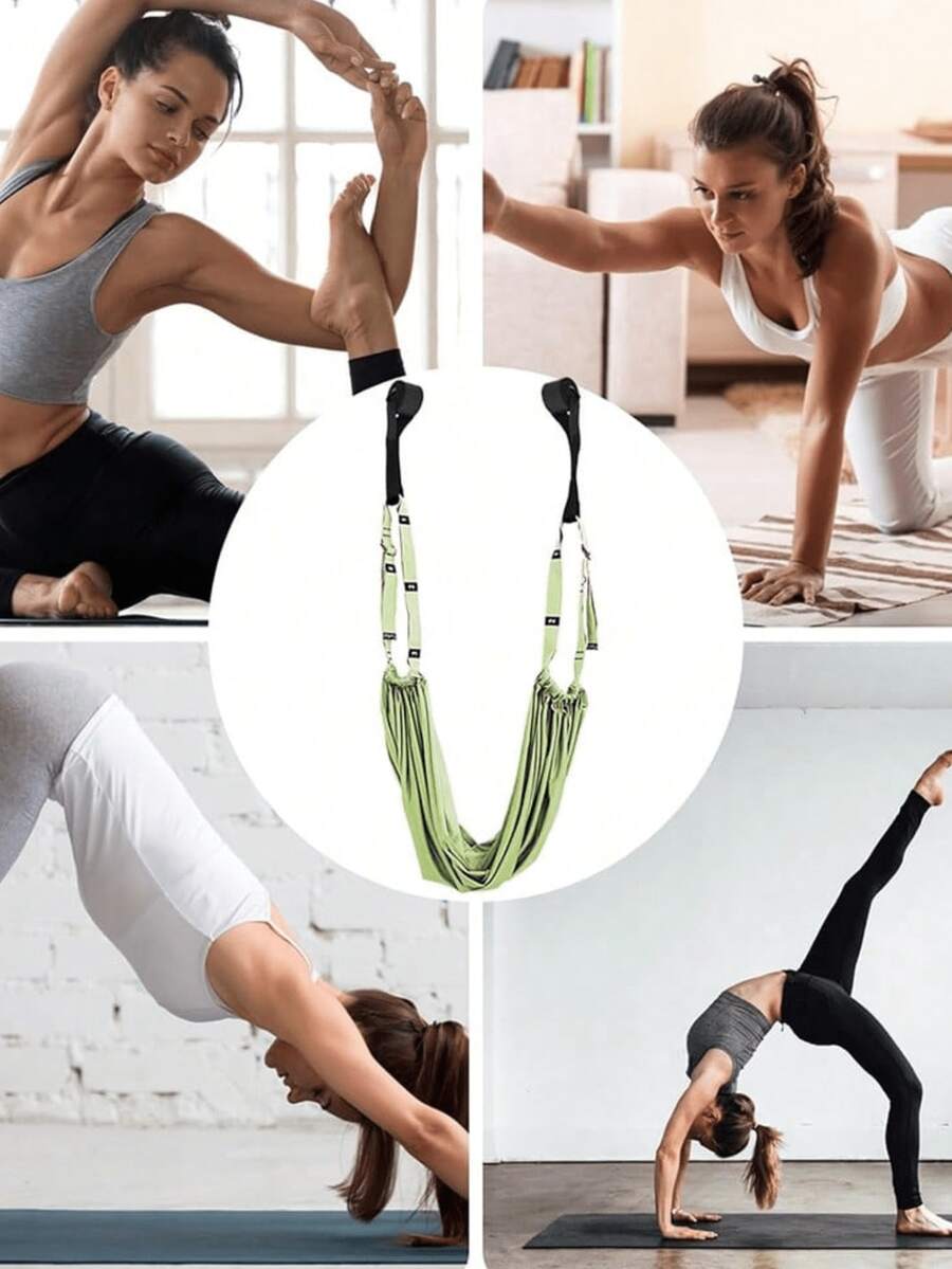 Pilates Yoga For Weight Loss - Waist Back Leg Stretch Strap, Aerial