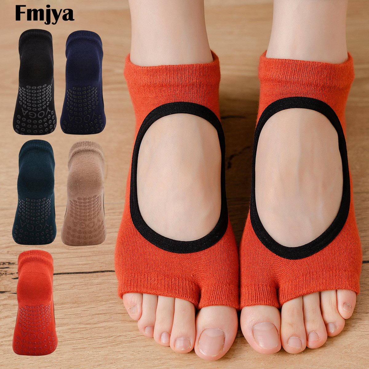 Fitness Yoga Pilates - Split 2 Toe Yoga Socks Breathable