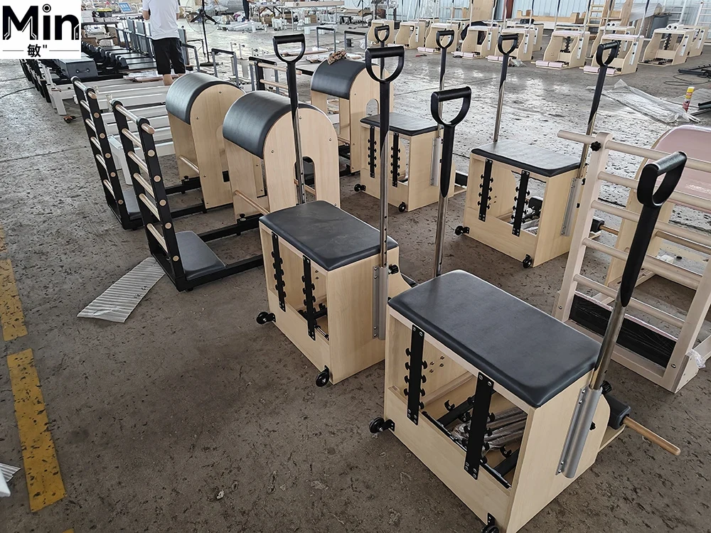 Pilates Chair Wunda - Commercial Oak Pilates Wunda Chair, Adjustable