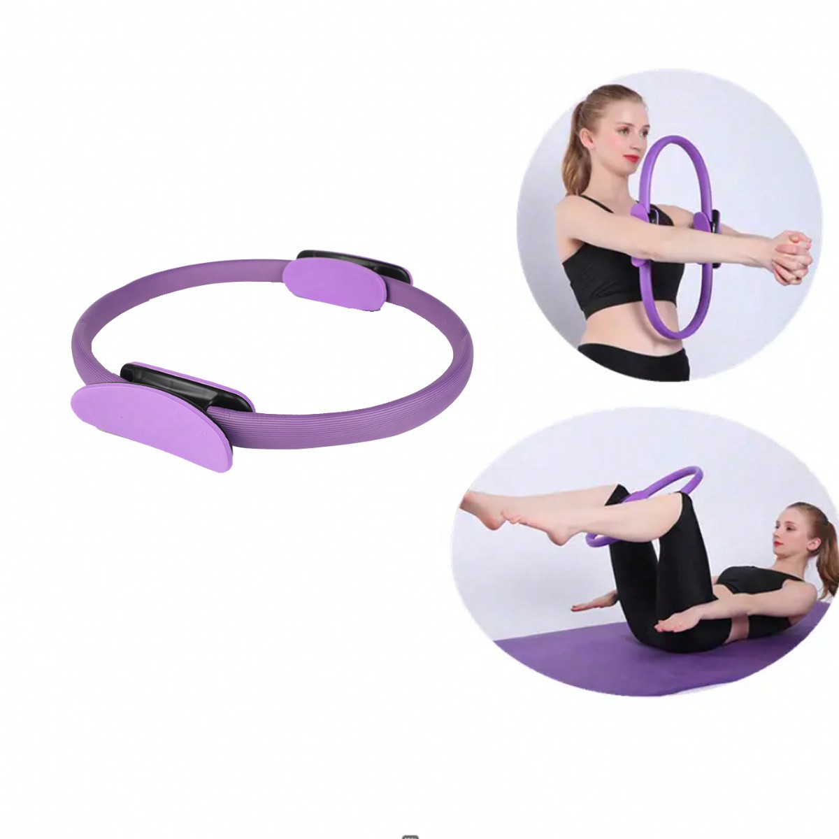 1pc PVC Pilates yoga circle mu - Pilates Yoga Ring Exercises review and price