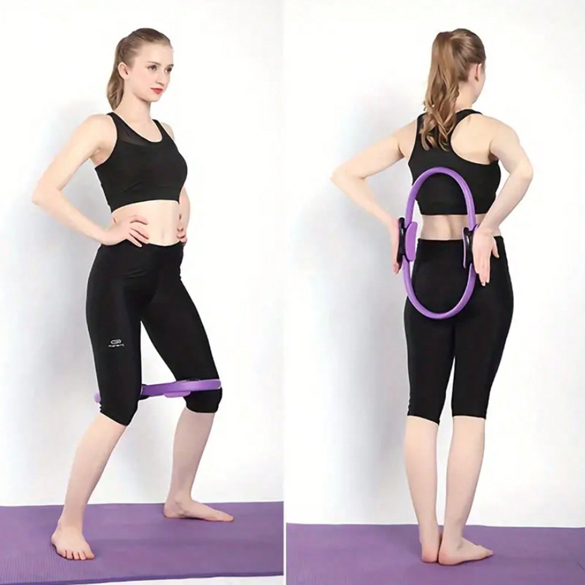 1pc PVC Pilates yoga circle mu - Pilates Yoga Ring Exercises review and price