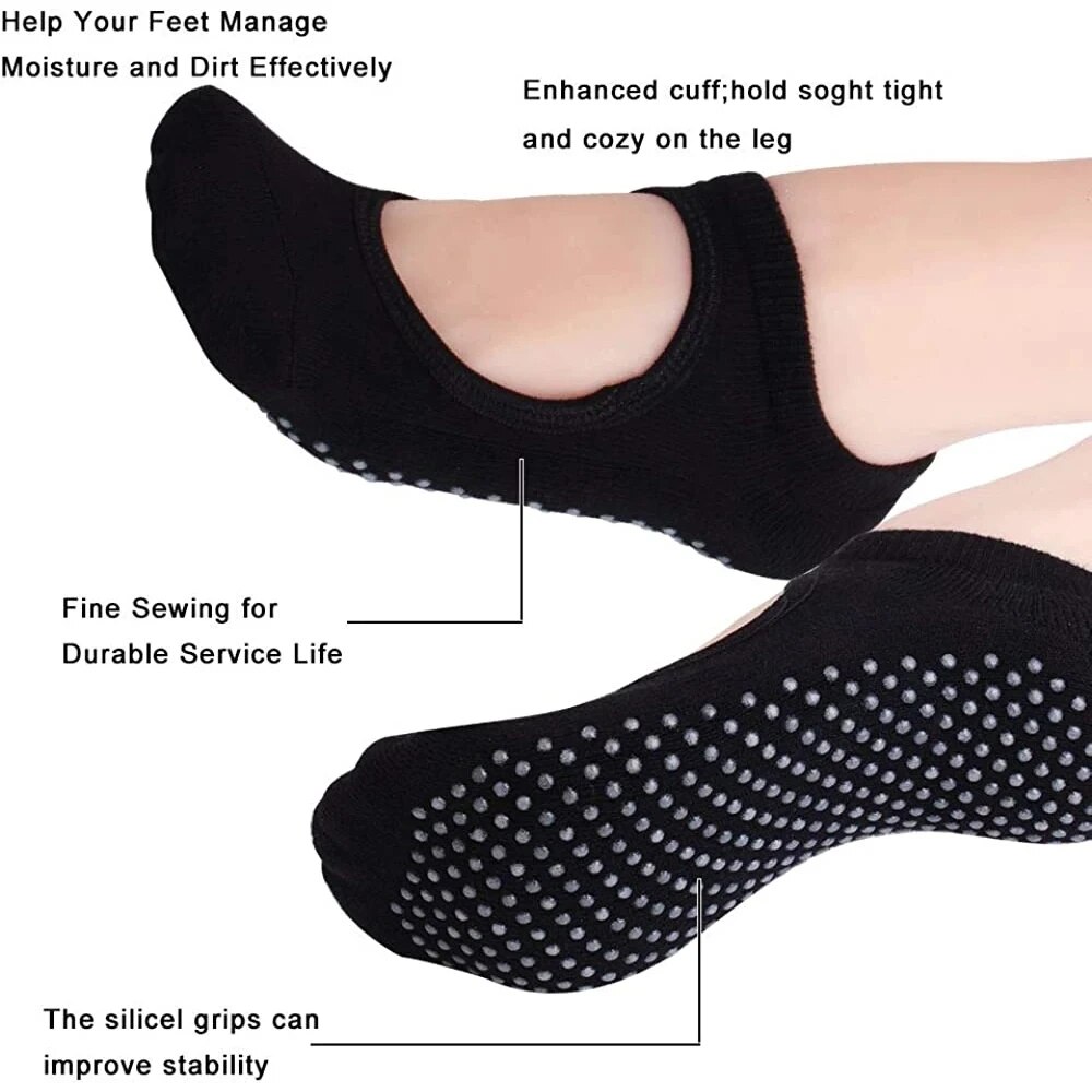 High Quality Women Yoga Socks  - Pilates Yoga Gym review and price