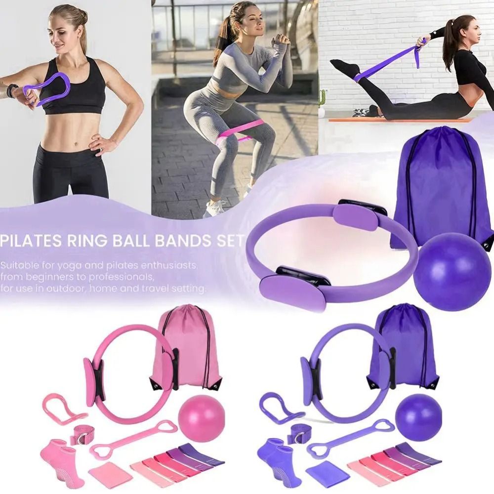 13Pcs/Set Portable Pilates Bal - Pilates Yoga For Weight Loss review and price