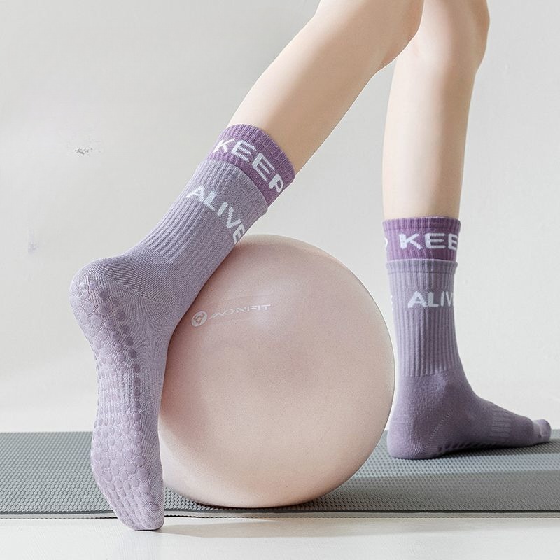 Women's Non-Slip Yoga Socks wi - Pilates Yoga Gym review and price