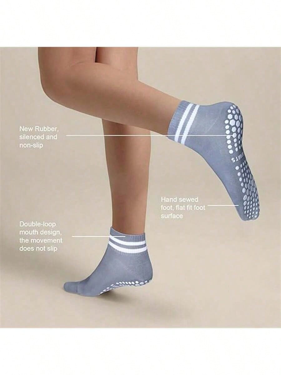 5 Pairs Women Double Stripe No - Fitness Yoga Pilates review and price
