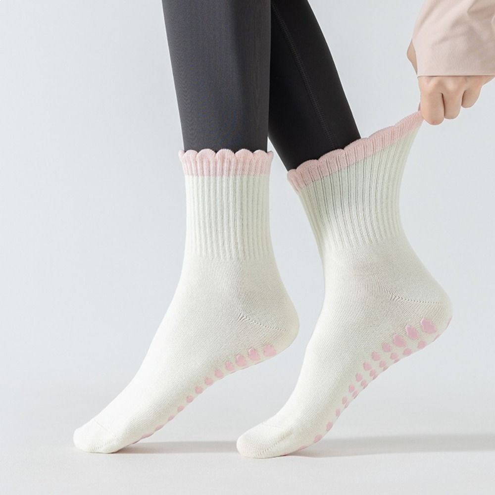 Cotton Pilates Socks for Women - Pilates Yoga Grip Socks review and price