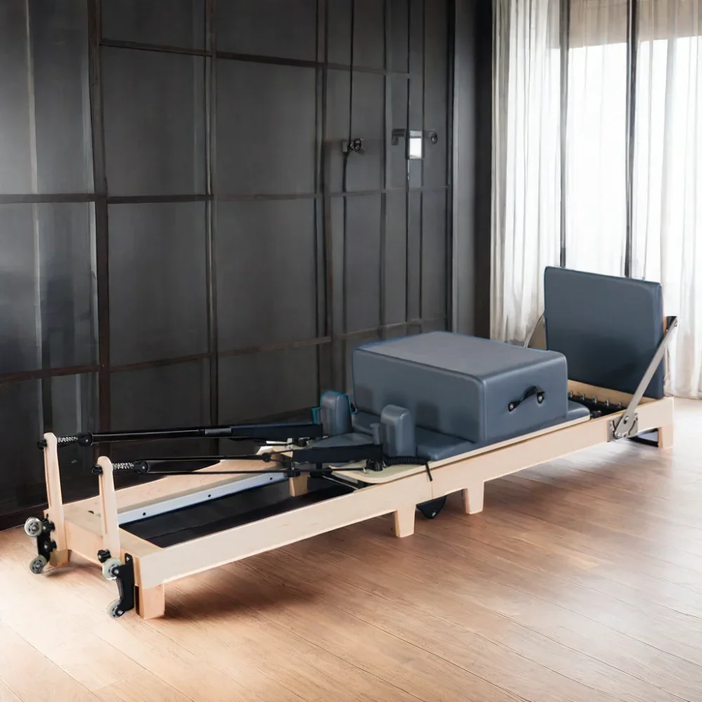 Small Folding Pilates Reformer - Pilates Yoga For Weight Loss review and price