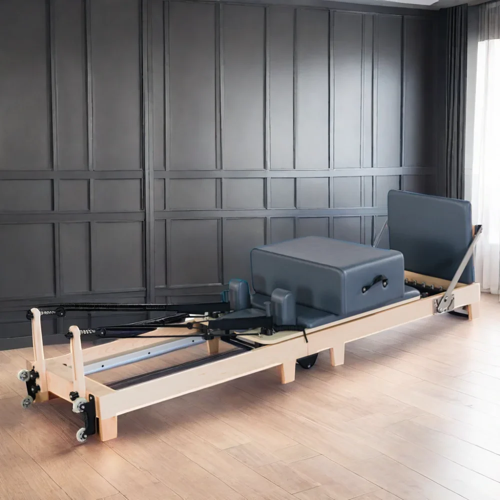 Small Folding Pilates Reformer - Pilates Yoga For Weight Loss review and price
