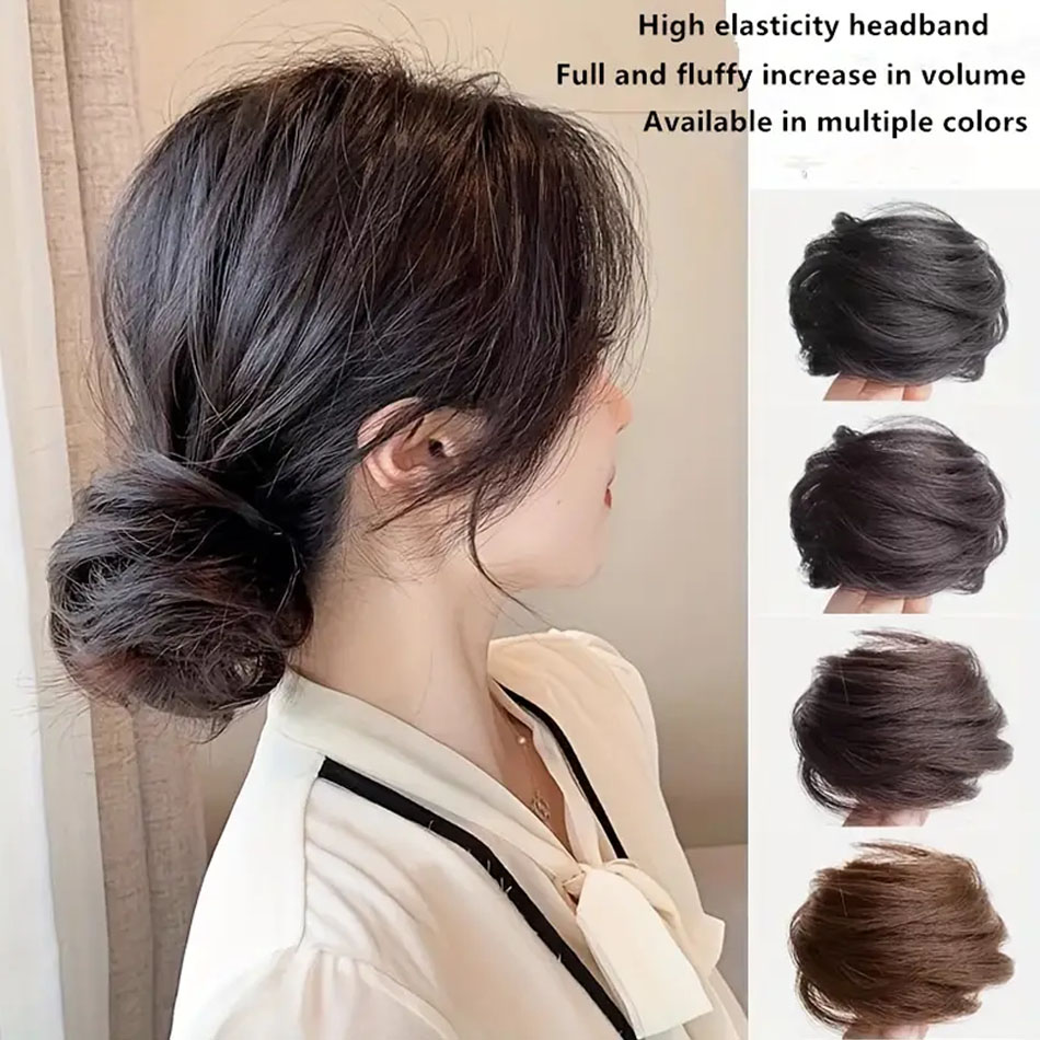 Easy Wear Synthetic Updo Wig H - Pilates Yoga Gym review and price