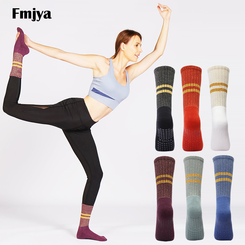 Yoga Socks with Grips Non Slip - Pilates Yoga Grip Socks review and price