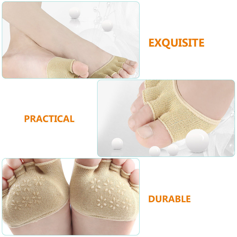 2Pairs Breathable Toe Yoga Soc - Pilates Yoga Grip Socks review and price